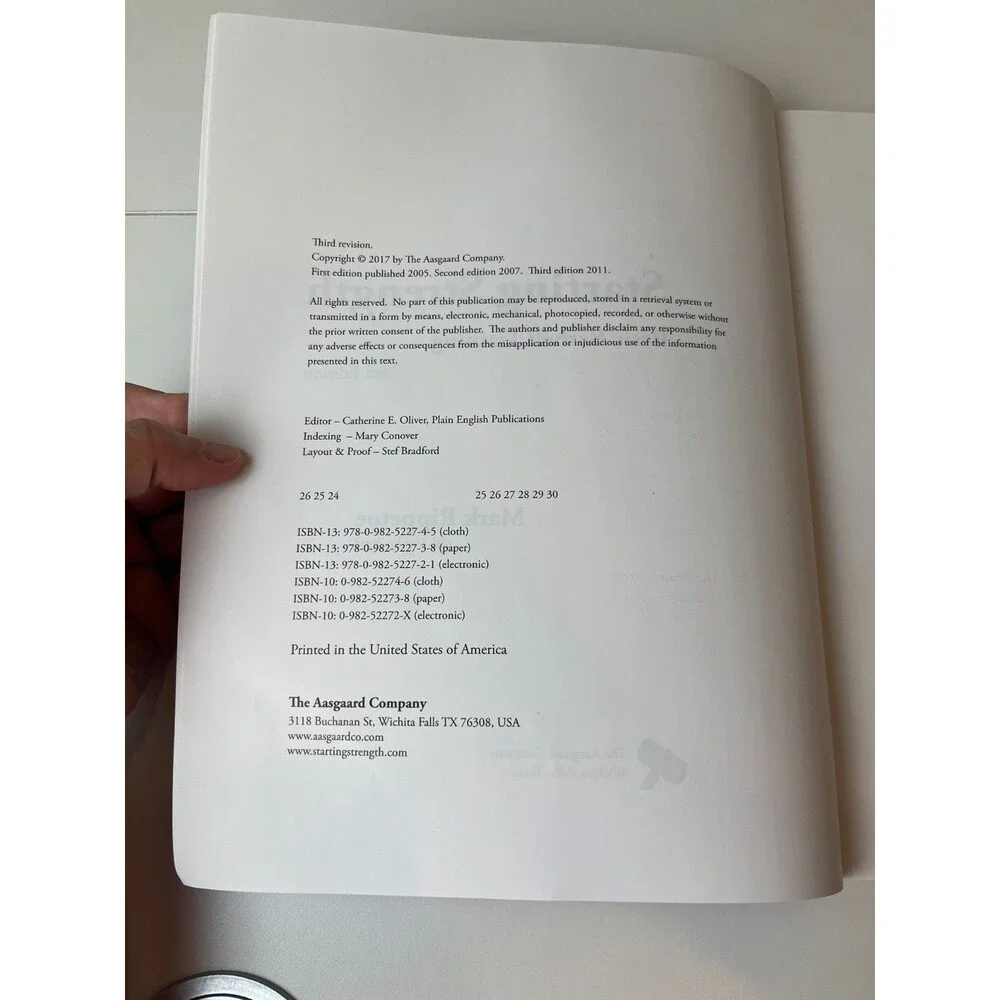 Starting Strength : Basic Barbell Training 3rd Edition